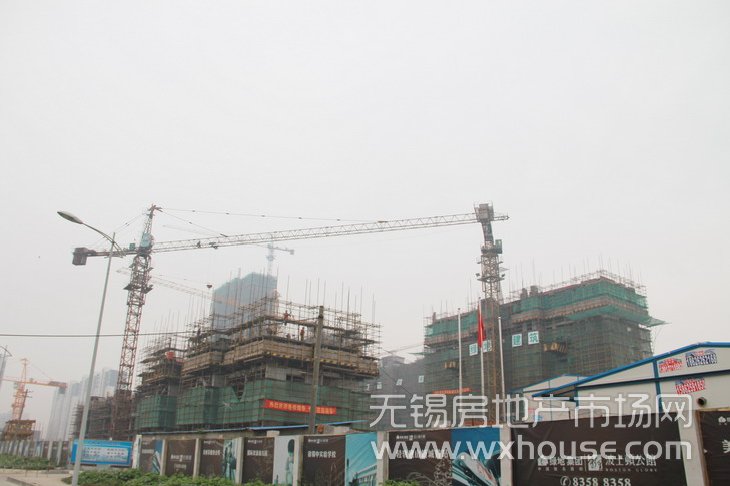 別墅現場施工進度      