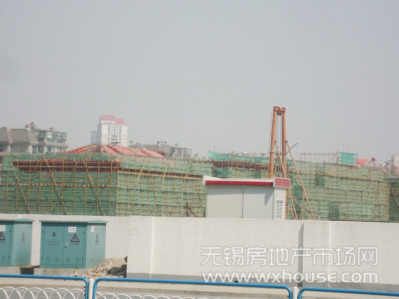 售樓處施工進度      
