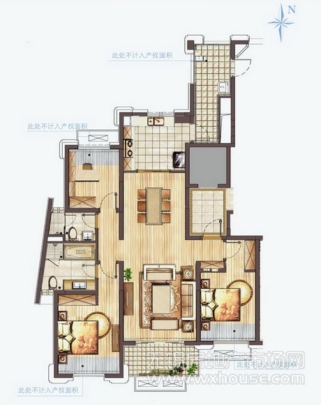 151平米戶型
