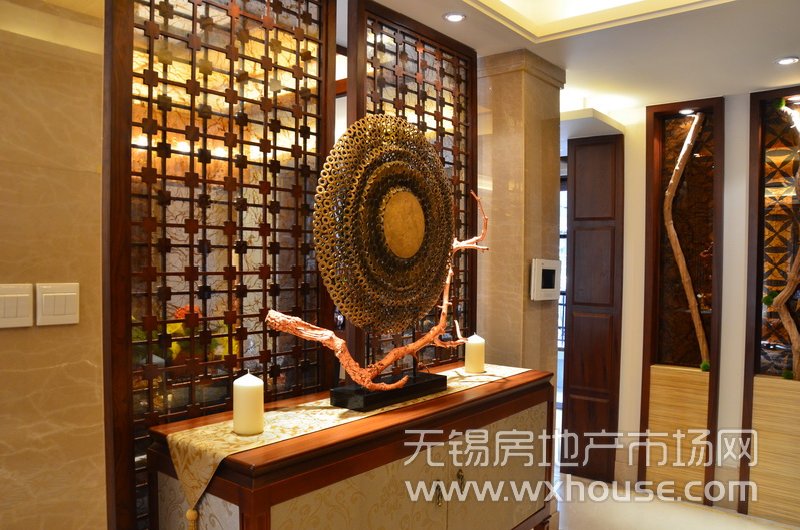 戶型191平米金鑲玉府樣板房：玄關      