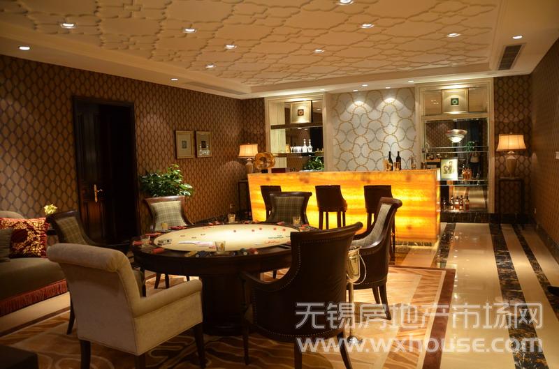 戶型720平米合院樣板房：娛樂室      