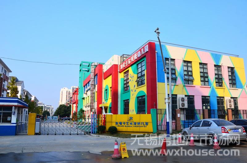 周邊配套：理想城市引進的凱唯卡爾雙語幼兒園      