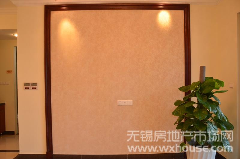 戶型83平米樣板房：電視背景墻      