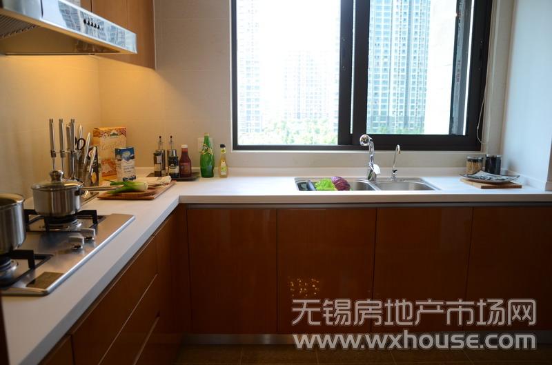 187㎡廚房一角      