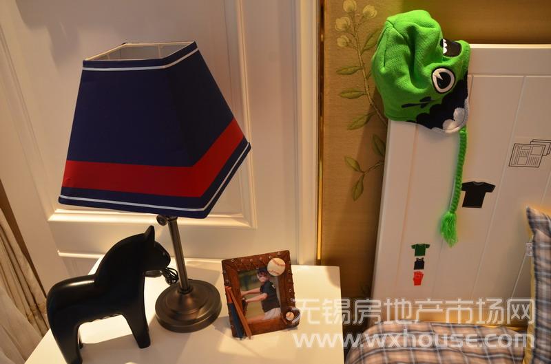 143㎡樣板房：兒童房內細節      