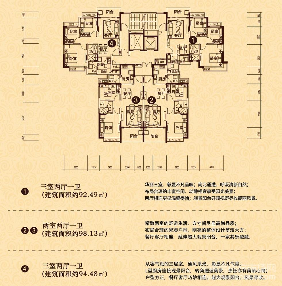 1#樓層平面圖