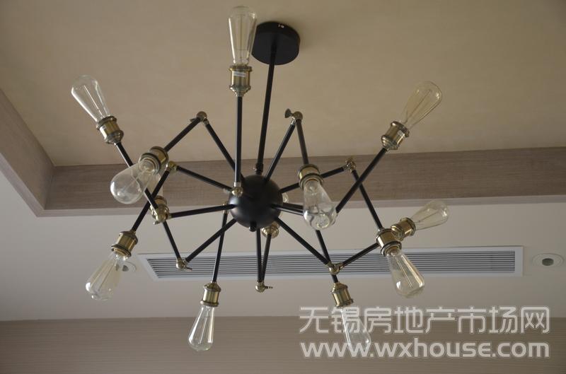 四層 D1戶型108㎡樣板間——餐廳頂燈      