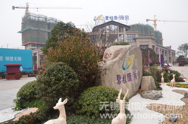 項目售樓處門前景觀      