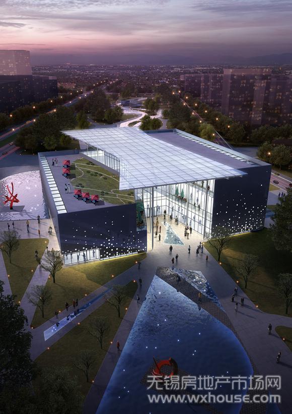 項目展示館效果圖      