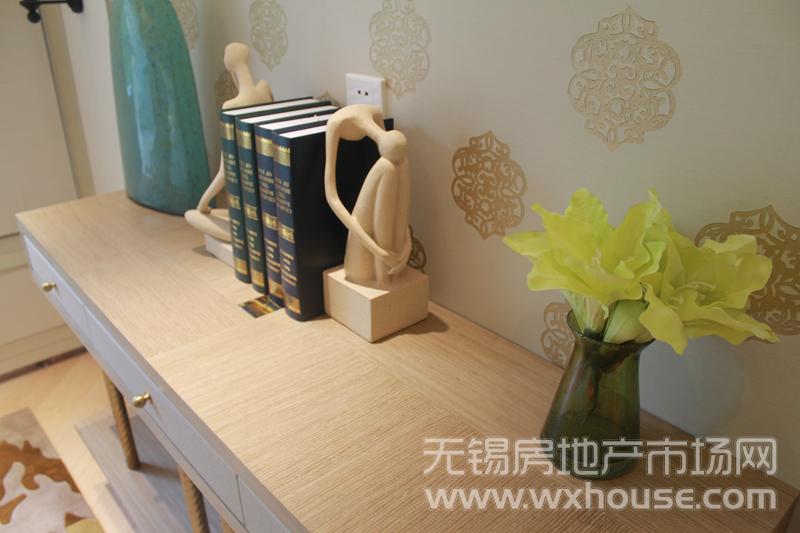 87㎡戶型樣板間——主臥一角      