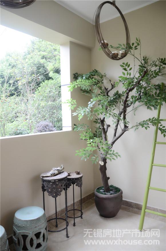 89平米樣板間：陽臺      