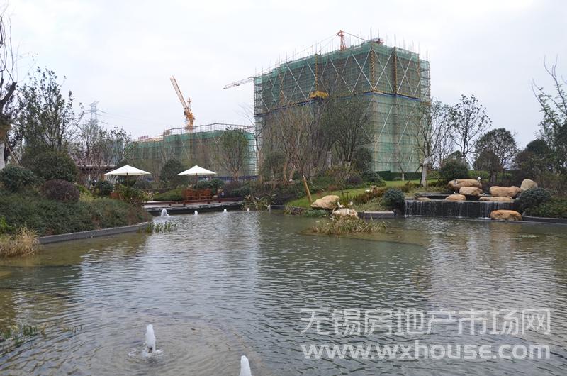 社區水景圖      