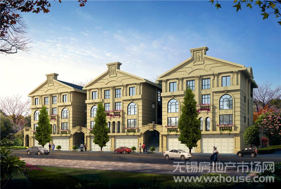 A區聯排住宅B戶型單體      