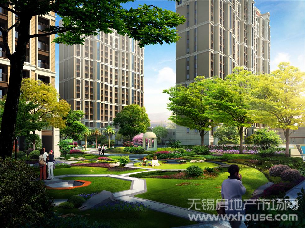C區中庭節點下沉空間      