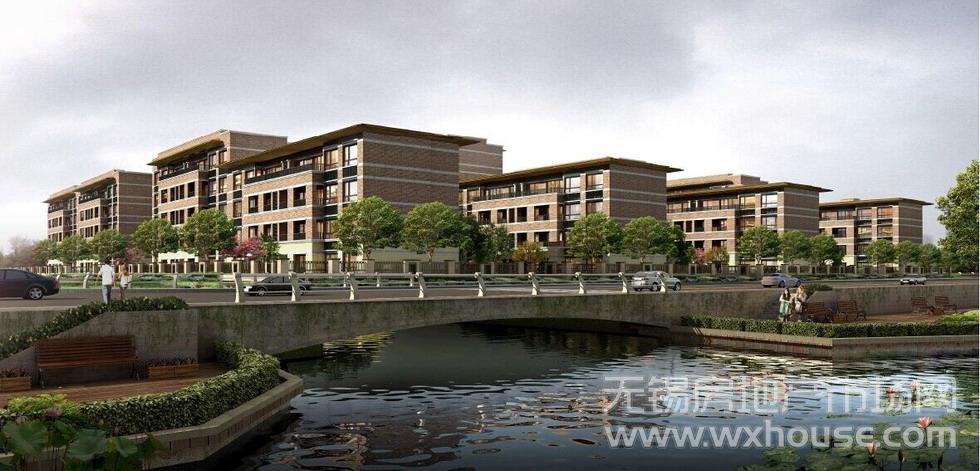 沿河效果圖      