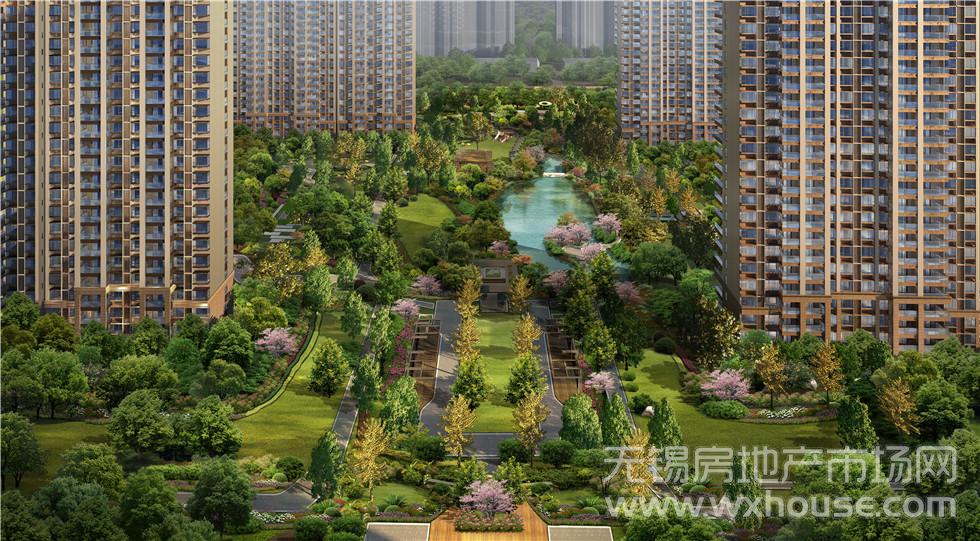 住宅景觀鳥瞰圖      