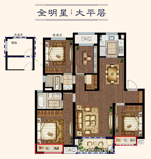 全明星大平層戶型