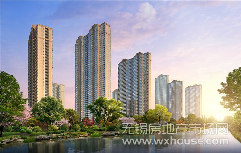 沿河效果圖