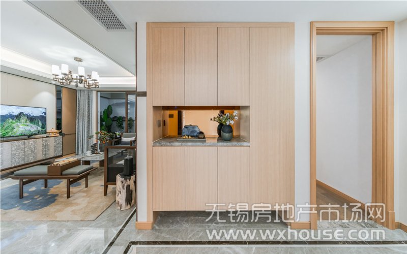 135㎡戶型樣板間玄關