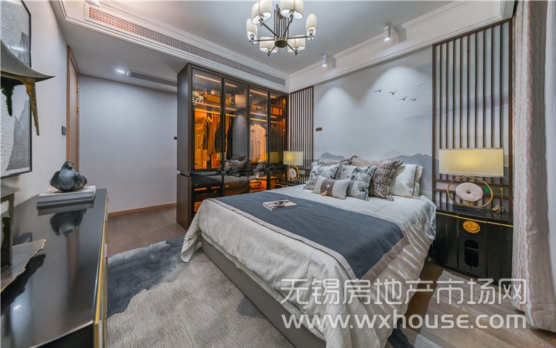 135㎡戶型樣板間主臥