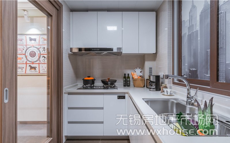 122㎡戶型樣板間廚房