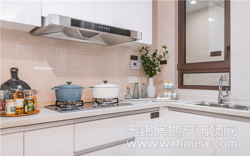 95㎡戶型樣板間廚房