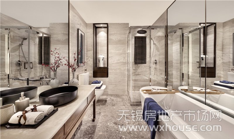 205㎡下疊戶型樣板間主衛