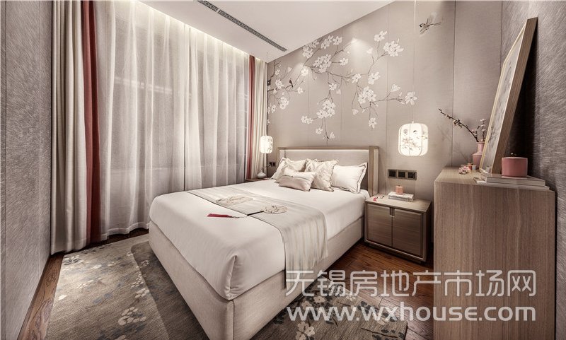205㎡下疊戶型樣板間次臥