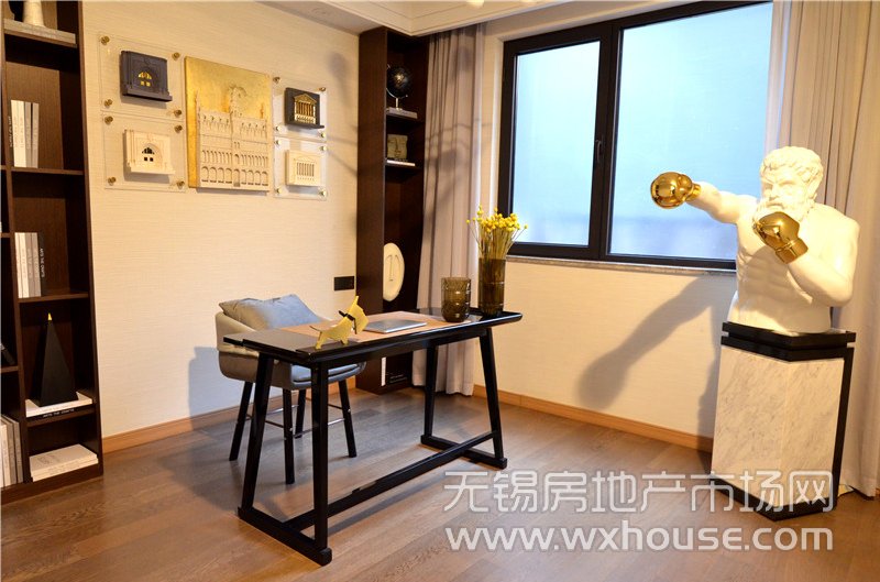 124㎡戶型樣板間書房