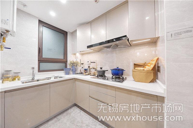 95㎡戶型樣板間廚房