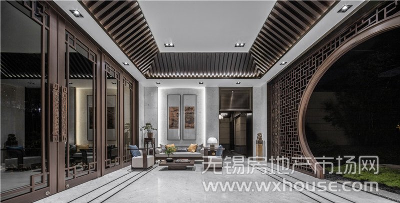 130㎡戶型樣板間大堂