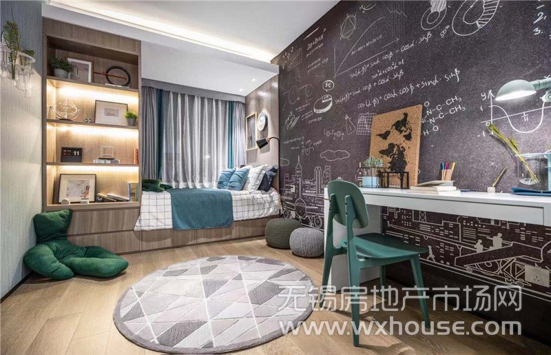 89㎡戶型樣板間次臥