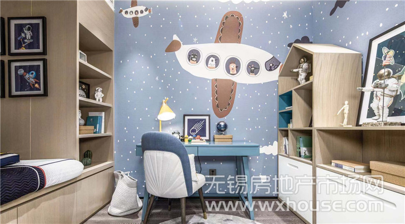 130㎡戶型樣板間兒童房
