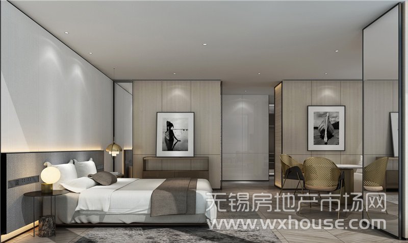 A戶型樣板間效果圖