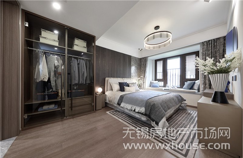 138㎡戶型樣板間主臥