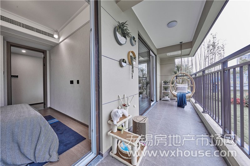 138㎡戶型樣板間陽臺