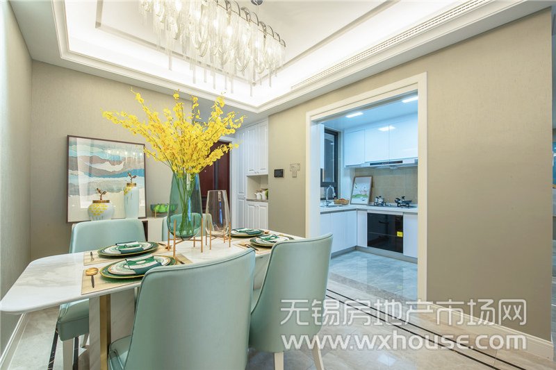 95㎡戶型樣板間餐廳