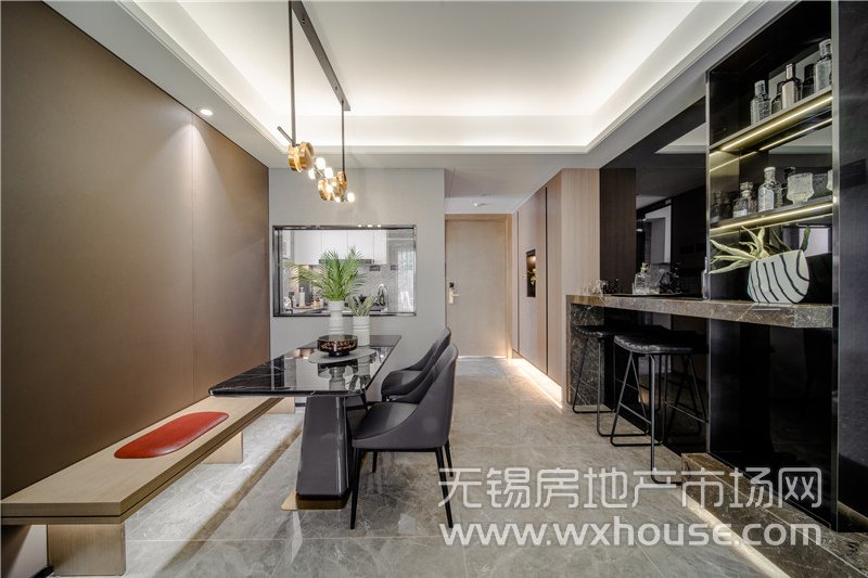 97㎡戶型樣板間餐廳