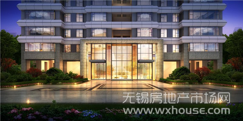 大堂入口效果圖