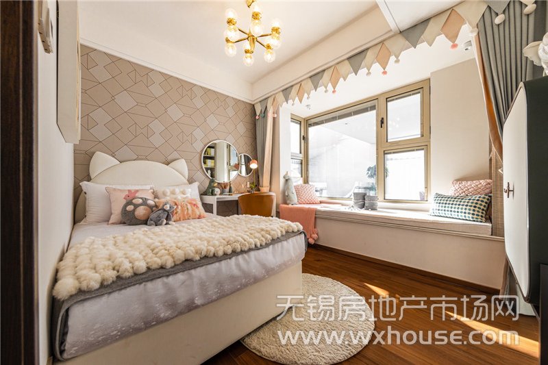 名邸115㎡戶型樣板間兒童房