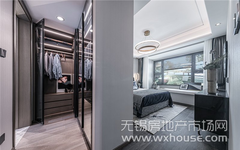 136㎡戶型樣板間主臥