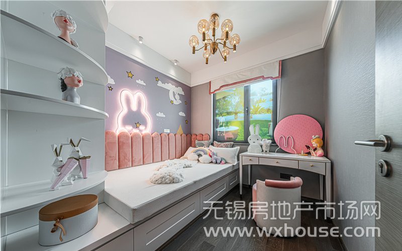 89㎡戶型樣板間兒童房