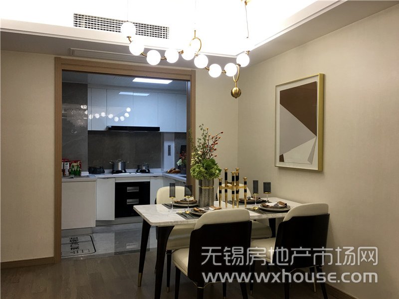 98㎡戶型樣板間餐廳