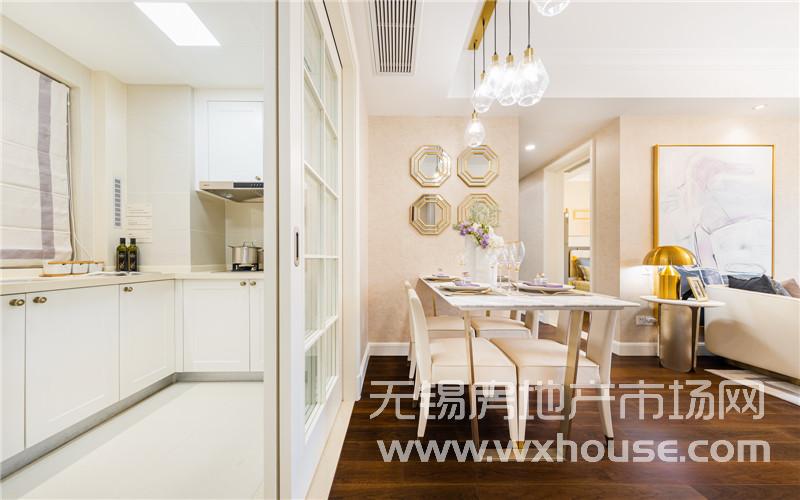 108㎡戶型樣板間餐廳