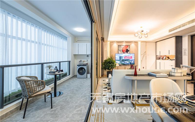 125㎡戶型樣板間陽臺