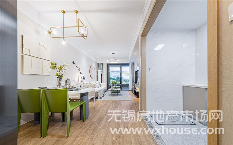 89㎡戶型樣板間餐廳