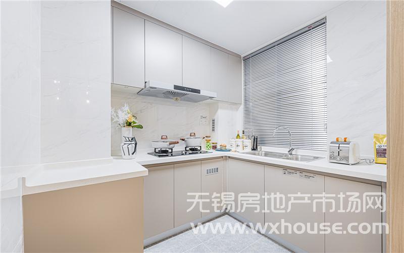 89㎡戶型樣板間廚房