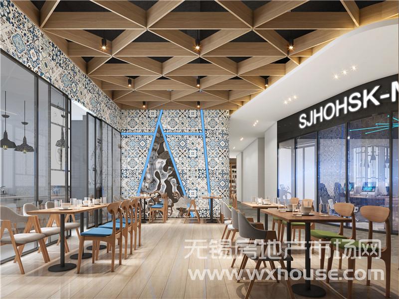 共享空間-餐廳效果圖