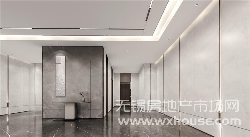精裝入戶大堂效果圖