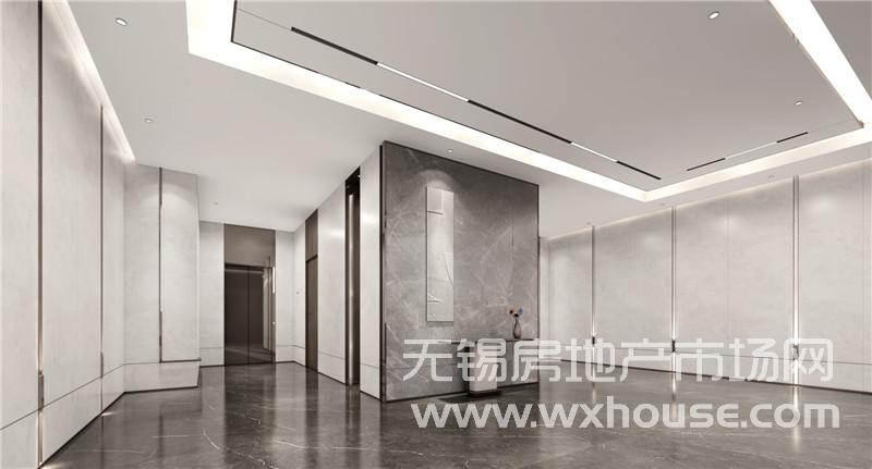 精裝入戶大堂效果圖